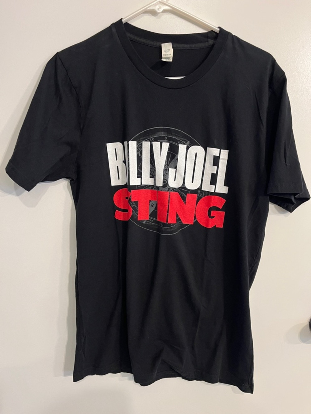 Men’s size medium Billy Joel & Sting 2024 Live In Tampa Tour Tee Shirt